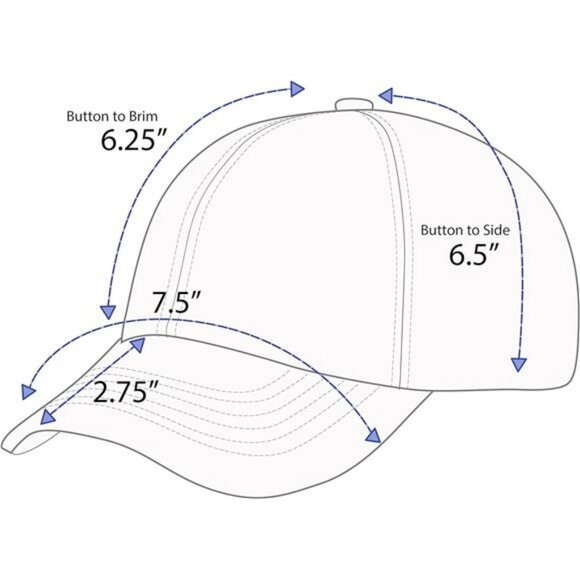 USA Flag Cotton Dad Hat Adjustable Baseball Cap Low Profile Unstructured Cap - Picture 7 of 8